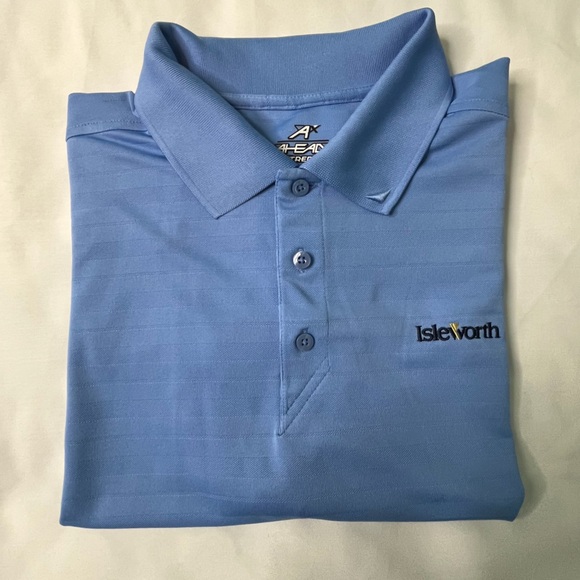 Isleworth Golf & Country Club Light Blue Polo Men's Shirt. Size XL - Picture 2 of 14